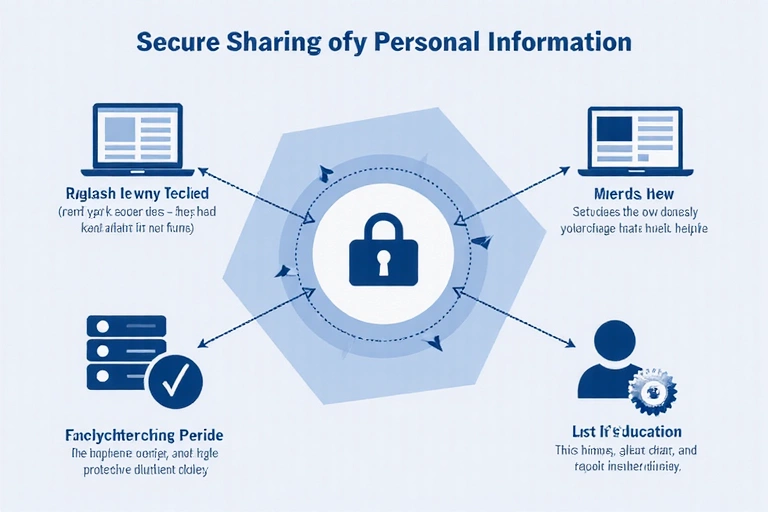 Diagramma di flusso sulla condivisione sicura dei dati